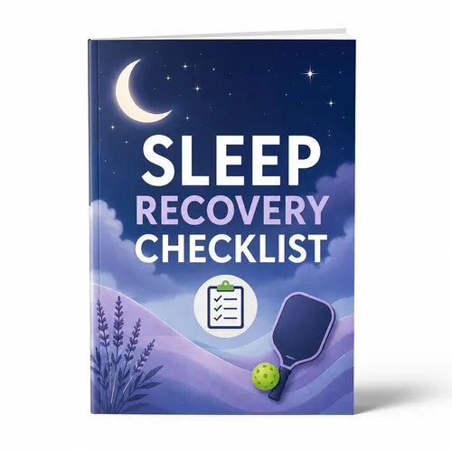 Pickleball recovery sleep checklist